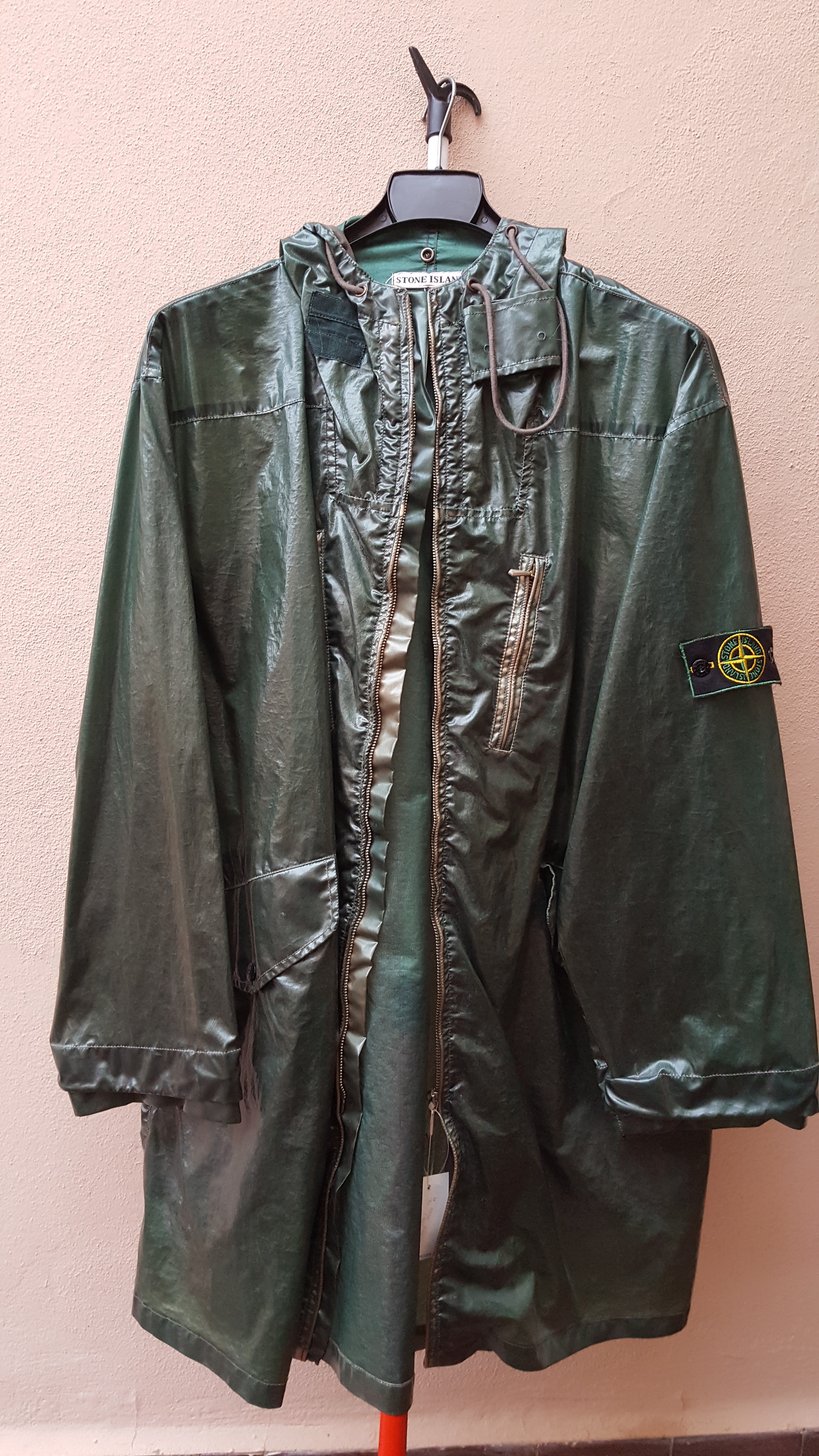 stone island toffee wrapper jacket