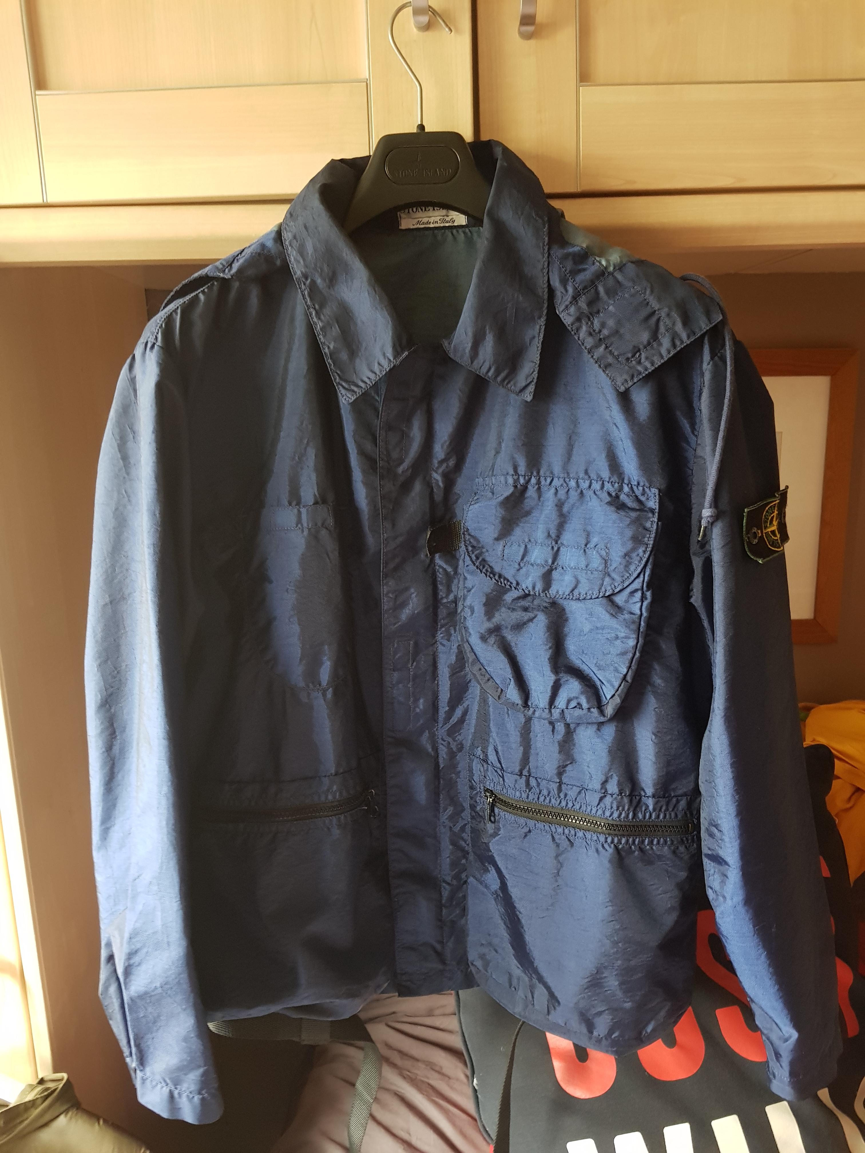 Stone island hotsell multi pocket jacket