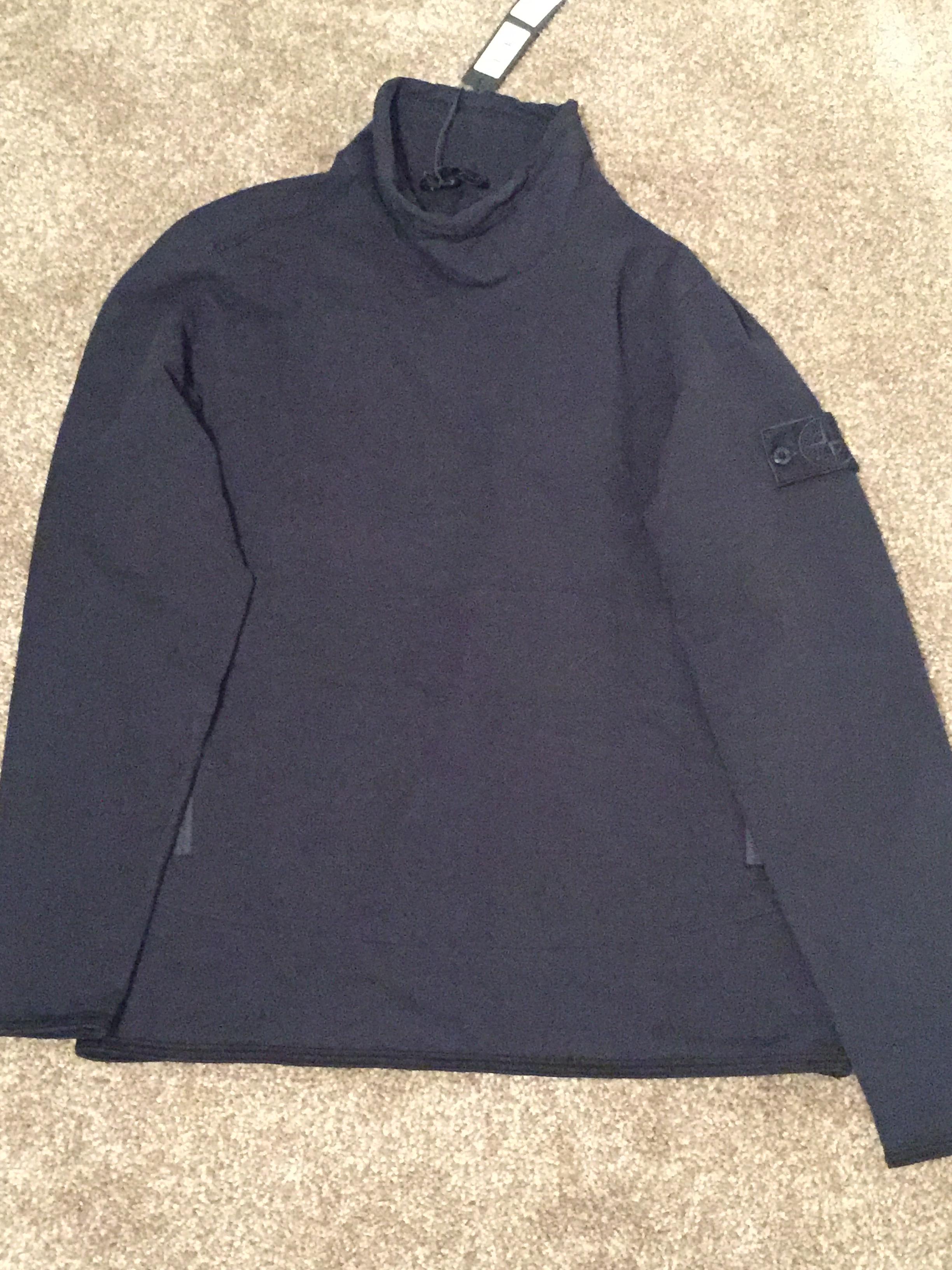 stone island ghost sweatshirt navy