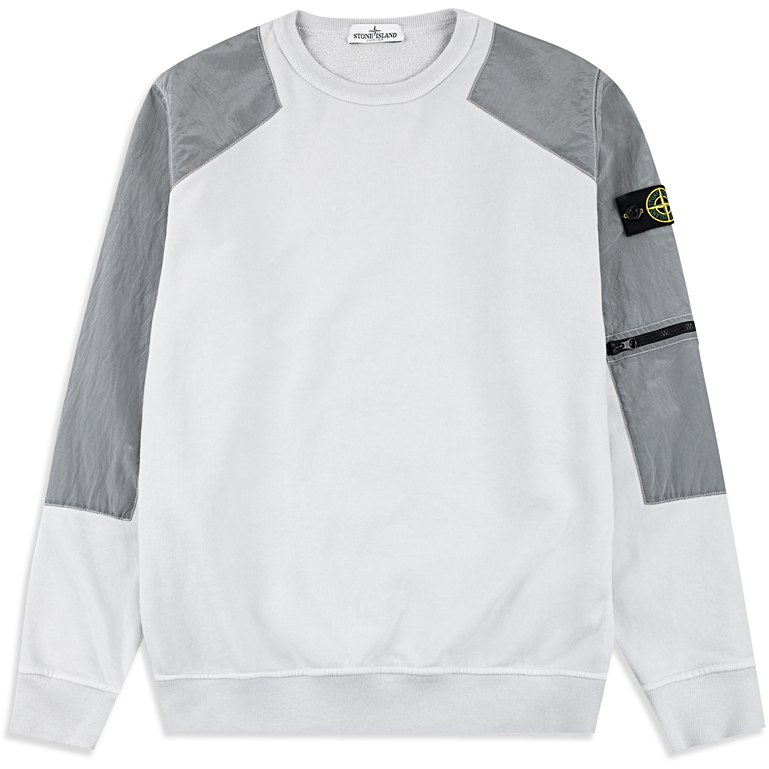 stone island nylon sweatshirt